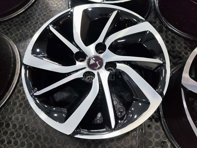Aluminijumske felne citroen ds3 17 org 17" 4 x 108