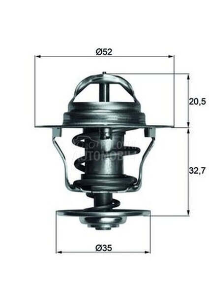 Termostat Mahle