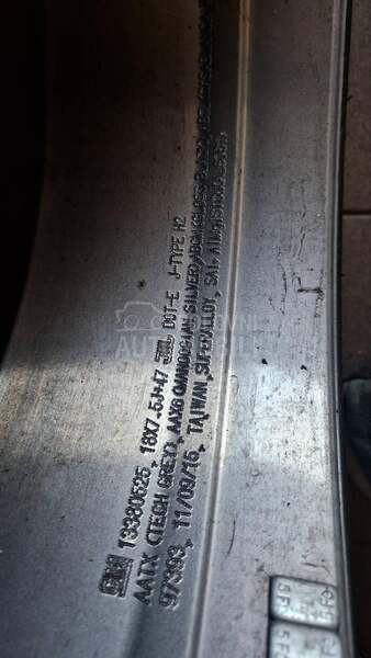 Aluminijumske felne  18" 4 x 100