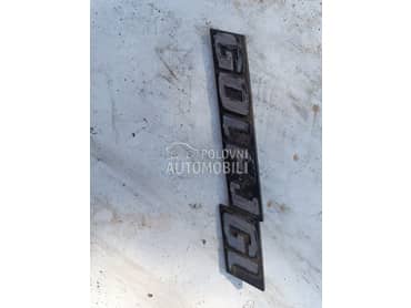 oznaka za Volkswagen Golf 2