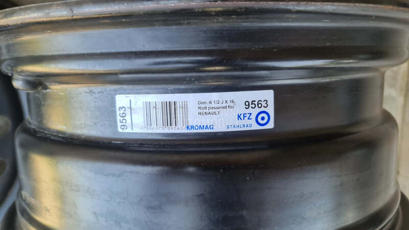 Čelične felne Renault 16" 5 x 114.3