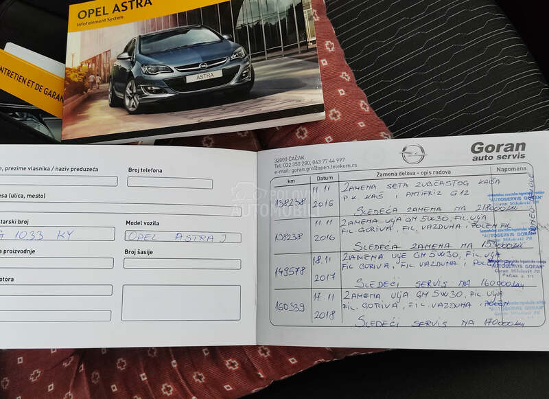 Opel Astra J 1.7