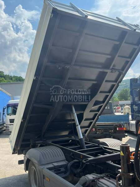 Mercedes Benz 818 kiper kran ZAME