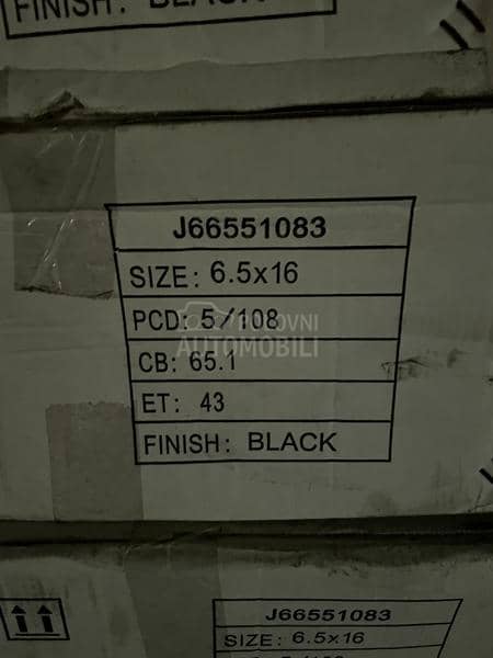 Čelične felne  16" 5 x 108