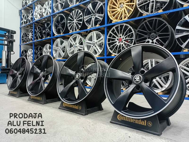 Aluminijumske felne SKODA 18" 5 x 112