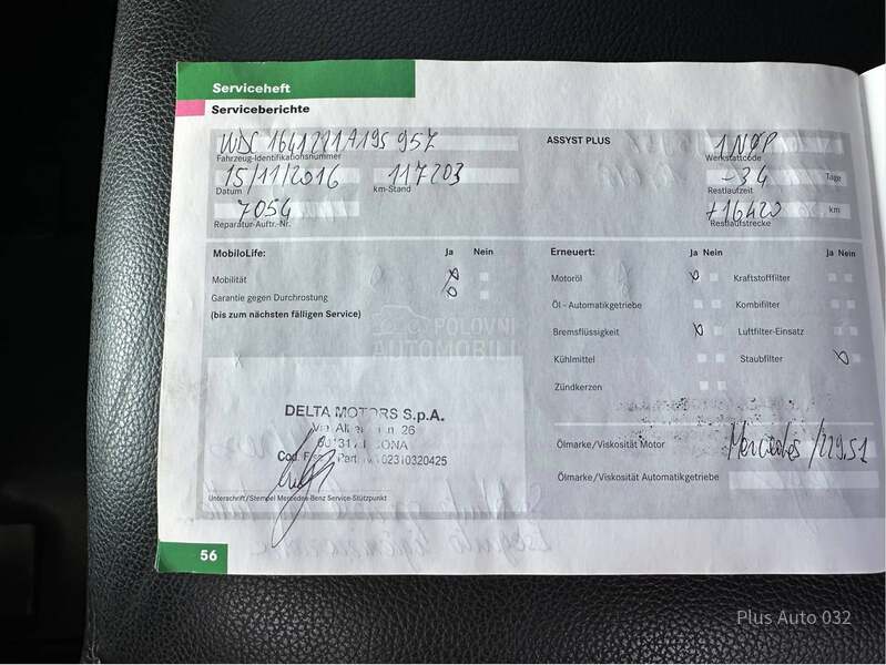 Mercedes Benz ML 320 N O V
