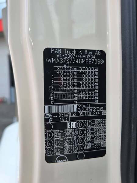 MAN TGS 35.440 Mulda kiper