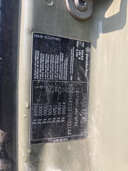 Mercedes Benz AROCS 4145 Mulda Kiper