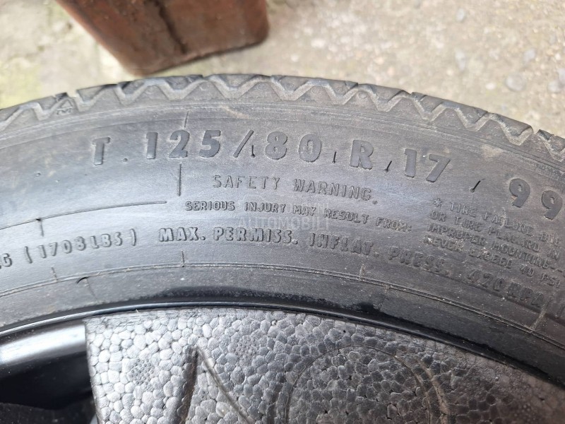 Čelične felne  17" 5 x 108