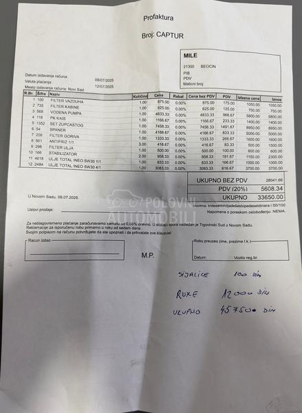 Renault Captur 15DCI/VSERVIS/Z.GUME