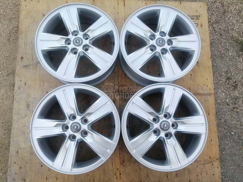 Aluminijumske felne OPEL GM 16" 5 x 105