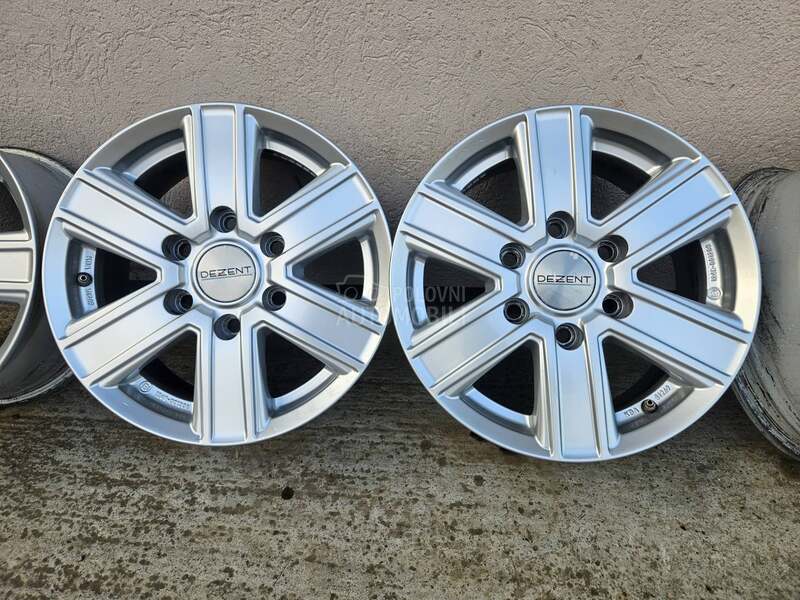 Aluminijumske felne  16" 6 x 139.7