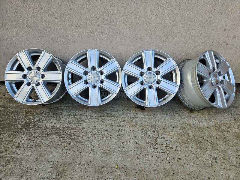Aluminijumske felne  16" 6 x 139.7