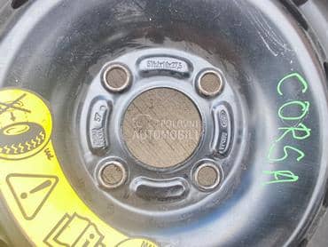 REZERVNI TOCAK za Opel Corsa D, Corsa E, Corsa F