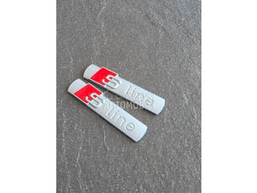 S line mat sive oznake NOVO za Audi Ostalo