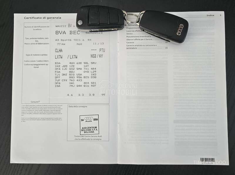 Audi A3 1.6 TDI LED / N.A.V