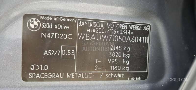 BMW 320 da Xdrive futura