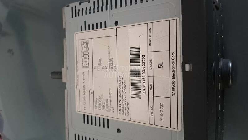 Radio cd Aveo