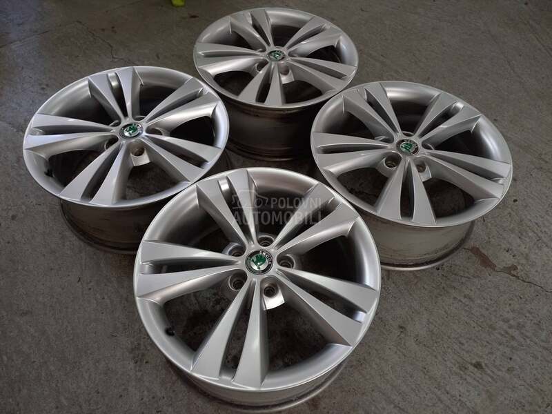 Aluminijumske felne VW, Škoda Original 18" 5 x 112