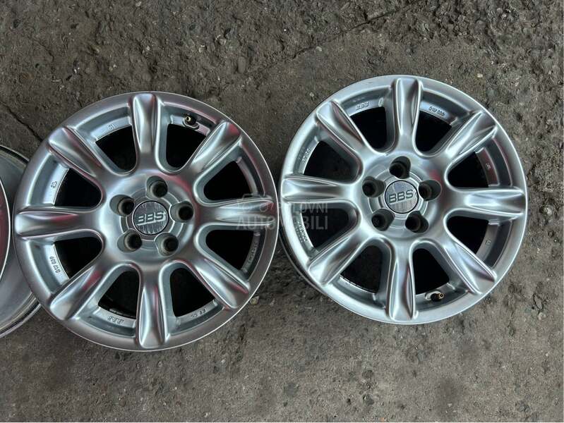 Aluminijumske felne BBS 15" 5 x 100