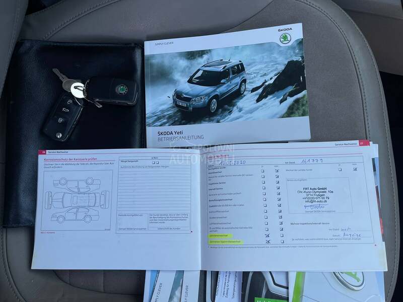 Škoda Yeti 2.0 TDI 4x4 CH