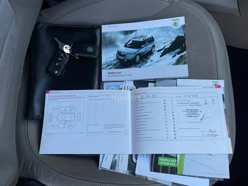 Škoda Yeti 2.0 TDI 4x4 CH
