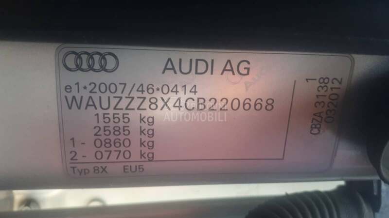 Audi A1 1.2b V.SER/LEDNAV