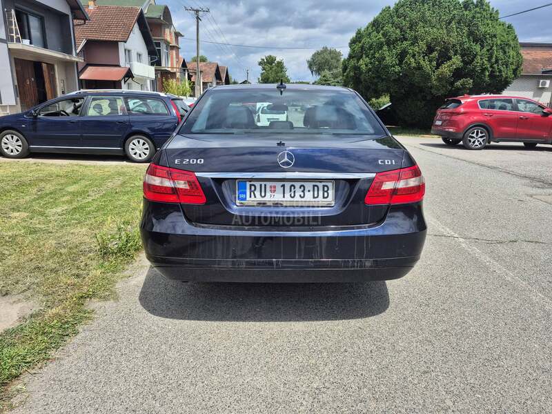 Mercedes Benz E 200 2.2 D restajling