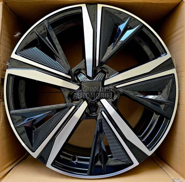 Aluminijumske felne replica peugeot 17" 5 x 108