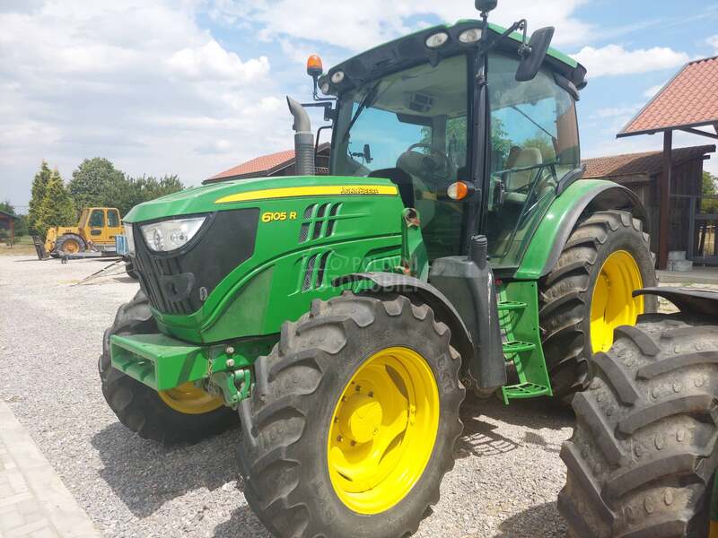 John Deere 6105R SA UTOVARIVACEM