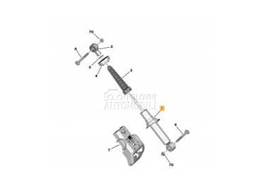 Original zadnji amortizer za DS 7