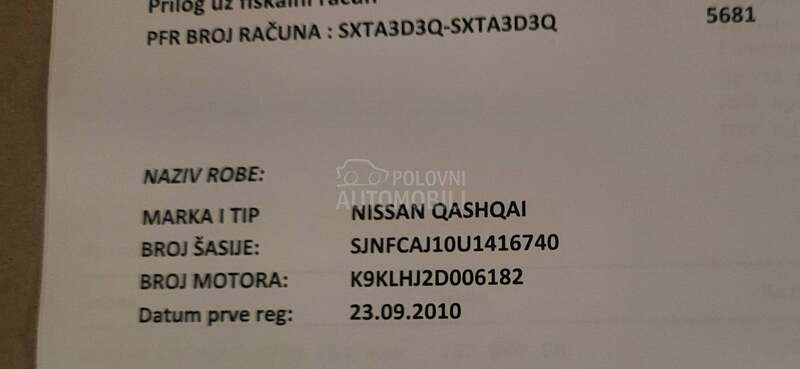 Nissan Qashqai 1.5 DCI 187.000 K.M