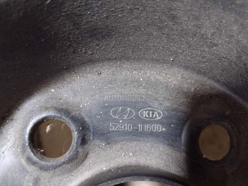 Čelične felne kia 16" 5 x 114.3