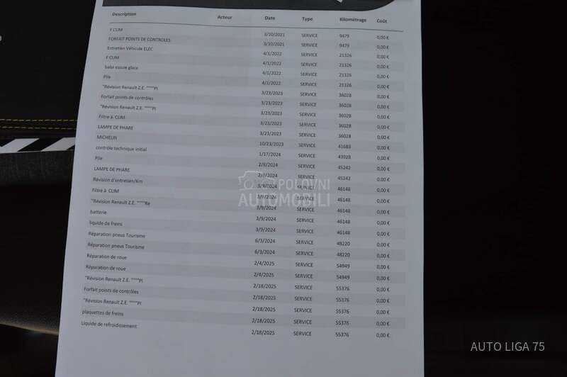 Renault Zoe R110 Intens