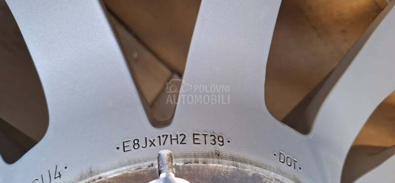 Aluminijumske felne audi orginal 17" 5 x 112