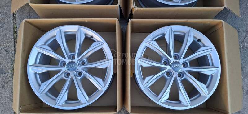 Aluminijumske felne audi orginal 17" 5 x 112