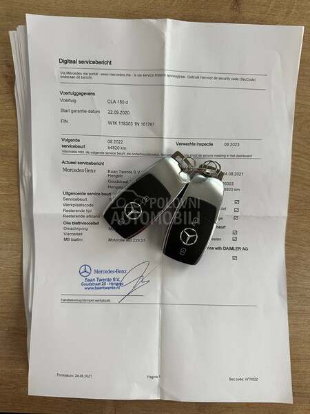 Mercedes Benz CLA 180 CDI  PAN AMB AUT