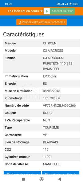 Citroen C3 Aircross 1.2 FEEL