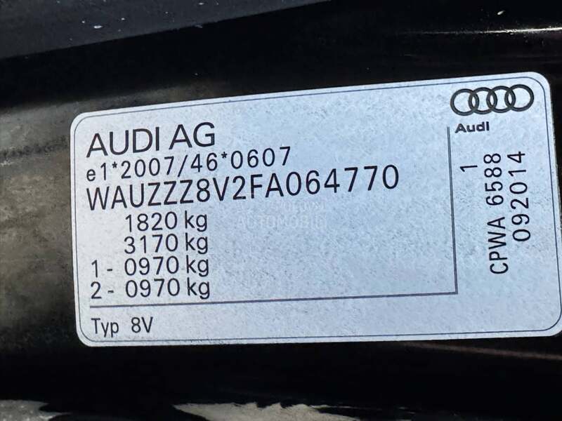 Audi A3 S-LINE S-TRONIK LED