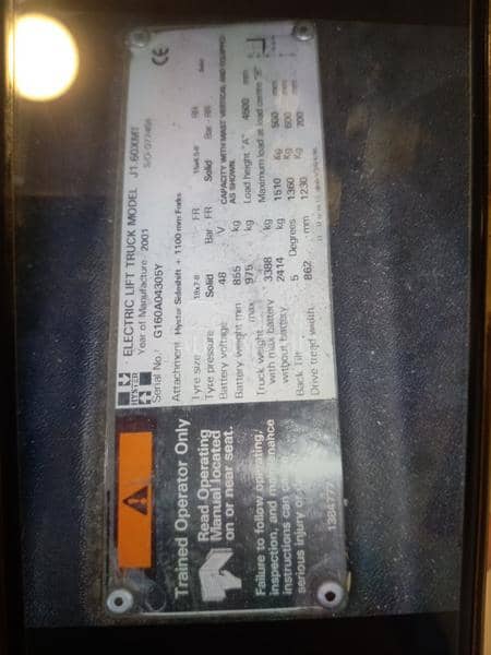 Hyster 1.6 elektricni