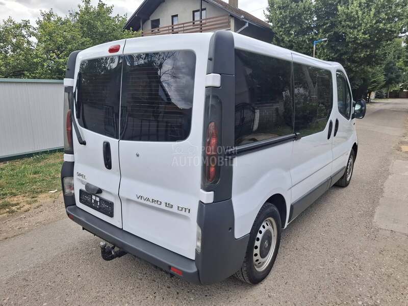 Opel Vivaro 1.9 dti 2700 putni 9.sed