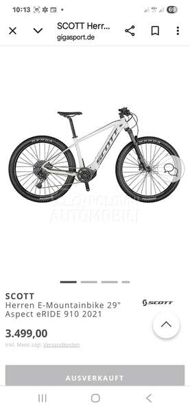 Scott Aspect eRIDE 910 Bosch CX