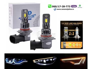 Led sijalice hir2 pro 55w velicina kao halogene sijalice  