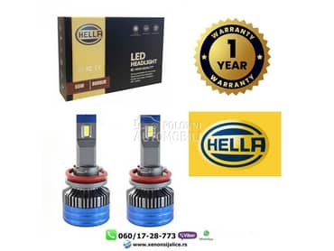 Led sijalice h11 hella ultra kan bus  