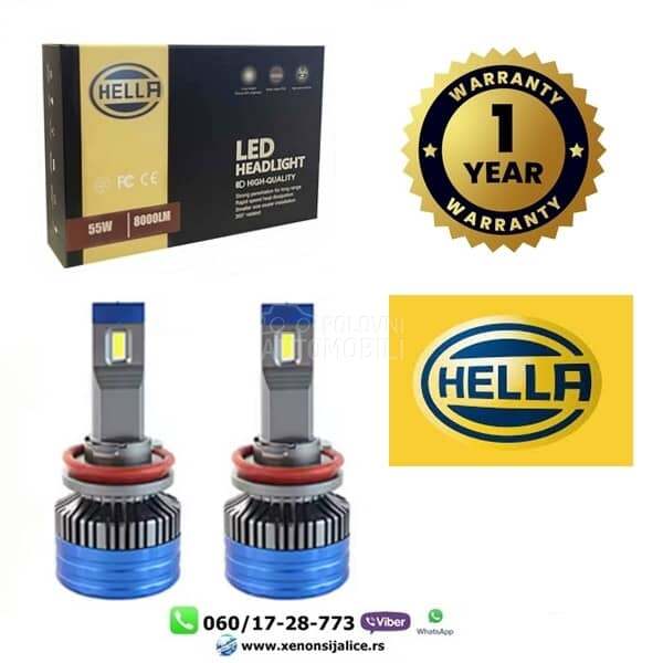Led sijalice h11 hella ultra kan bus
