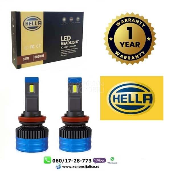 Led sijalice h27 hella ultra kan bus