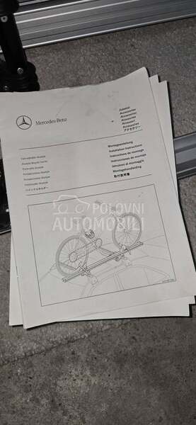 Krovni nosač za bicikle w211