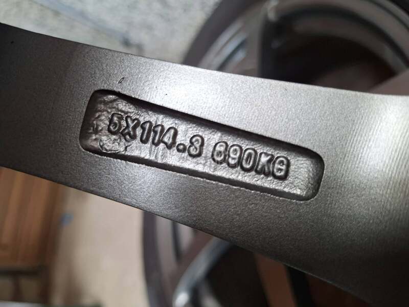 Aluminijumske felne  17" 5 x 114.3
