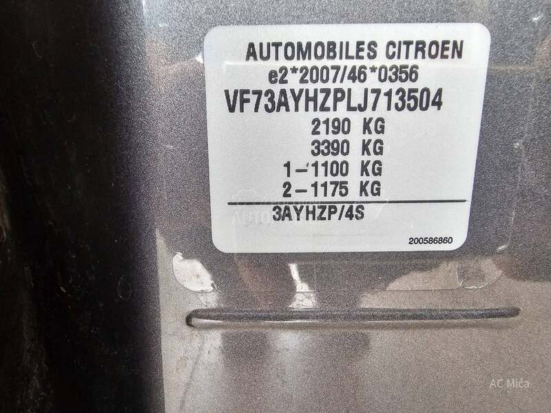 Citroen C4 Grand SpaceTourer 1.5 BLU NAV ALU LED