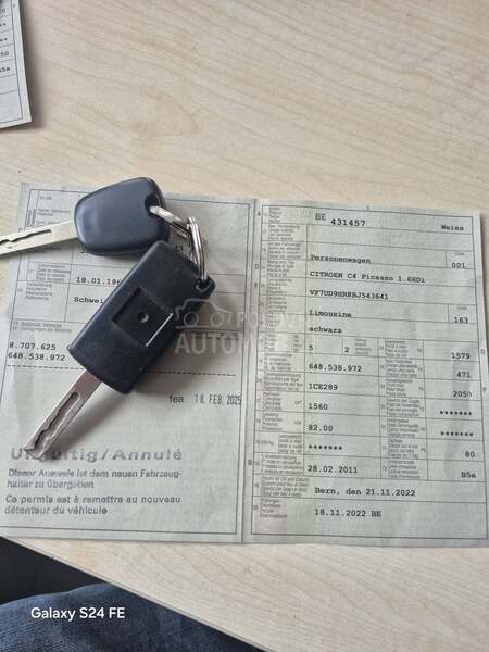 Citroen C4 Picasso 1.6 ehdi